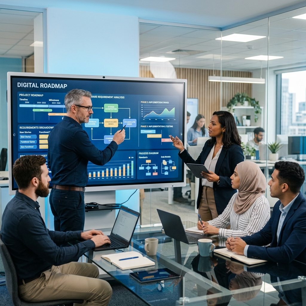 需求分析規劃示意圖