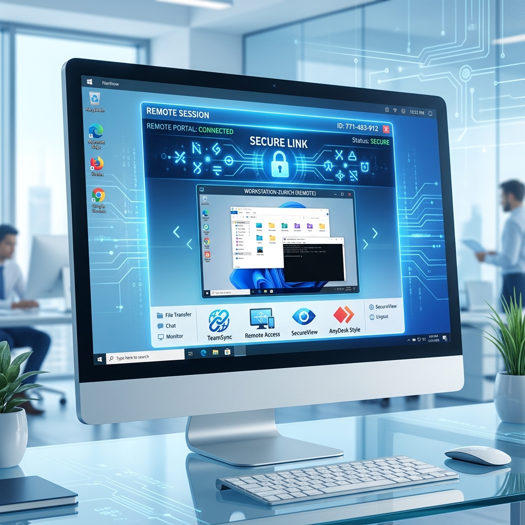 遠端遙控示意圖